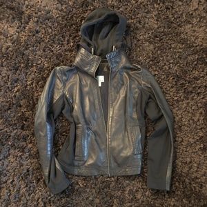 Leather Athleta Jacket